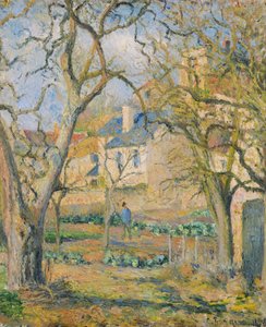 菜園 作： Camille Jacob Pissarro